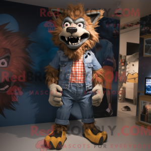 Personnage mascotte d un...
