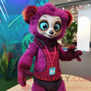 Mascottekarakter van een...
