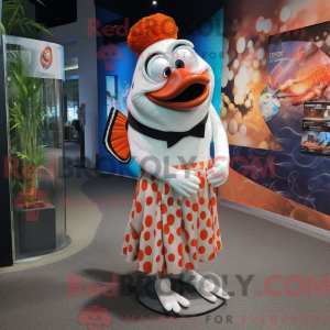 Personnage mascotte d un...