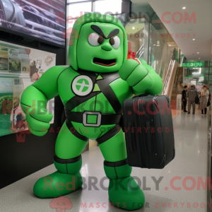 Mascot karakter van een...