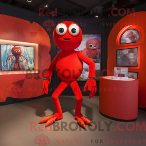 Personnage mascotte d une...