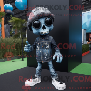Postava maskota Black Skull...