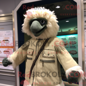 Mascot character of a Cream...