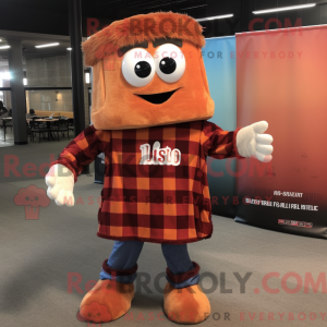 Mascot character of a Rust...