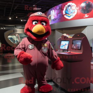 Mascot character of a...