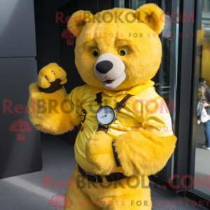 Mascottekarakter van een...
