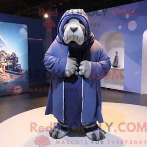 Maskotfigur af en Navy...
