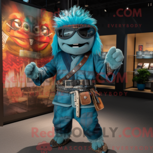 Personnage mascotte d un...