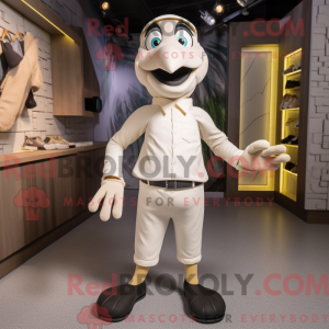 Mascot character of a Cream...