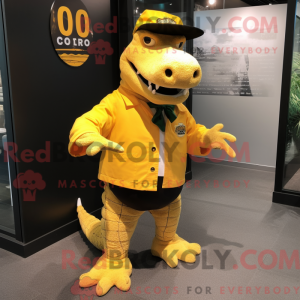 Mascot character of a Gold...