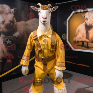 Mascot karakter van een...