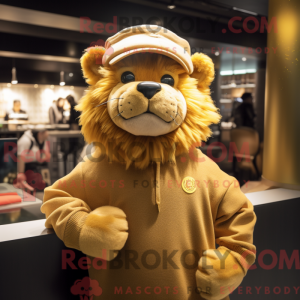 Mascottekarakter van een...