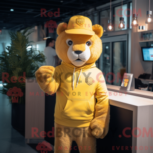 Personnage mascotte d un...