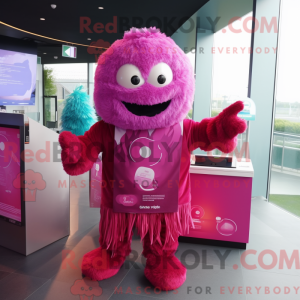 Mascottekarakter van een...