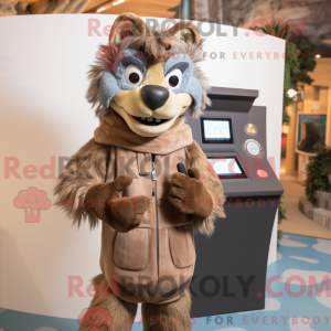 Maskot postava tan...