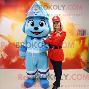 Mascot karakter van een...