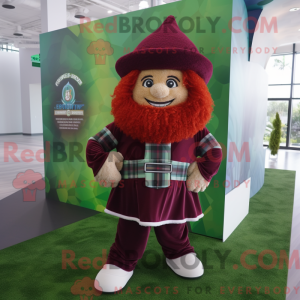 Mascot karakter van een...