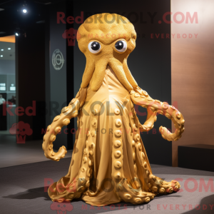 Mascot character of a Gold...