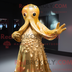 Mascot character of a Gold...