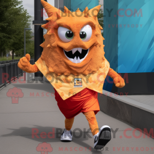 Mascot character of a Rust...