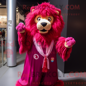 Mascot character of a...