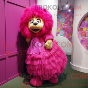 Mascottefiguur van een...