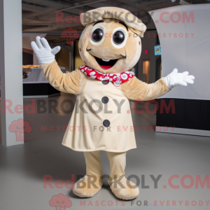 Mascottekarakter van een...
