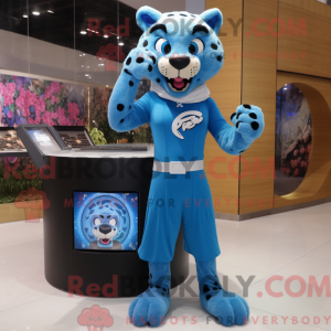 Mascot karakter van een...