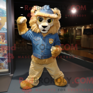 Personnage mascotte d un...