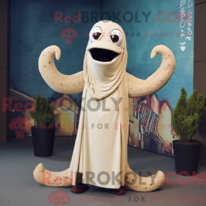 Mascottefiguur van een...