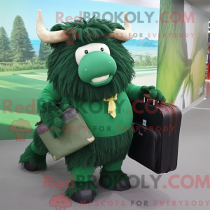 Mascot karakter van een...