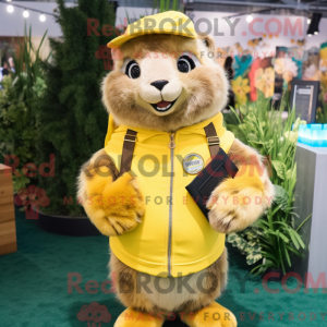 Personnage mascotte d une...