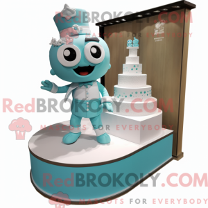Mascot karakter van een...