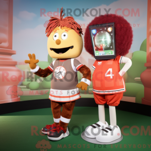 Maskot-karakter af en...