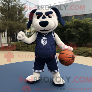 Mascot character of a Navy...