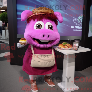 Mascottefiguur van een...
