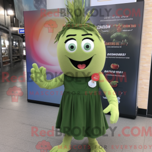 Maskot karakter av en Olive...
