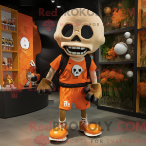 Mascottefiguur van een...