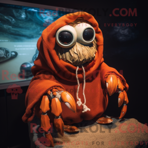 Mascot character of a Rust...