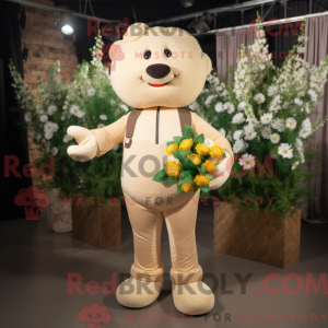 Mascottekarakter van een...