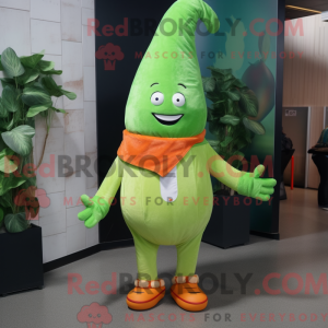 Mascot karakter van een...