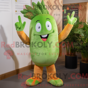 Mascot character of a Lime...