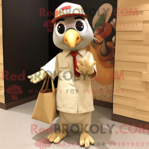 Mascot karakter van een...