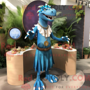 Mascot karakter van een...