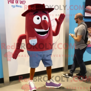Mascot character of a...