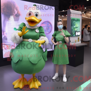 Mascot karakter van een...