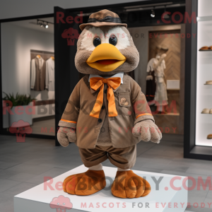 Mascottekarakter van een...