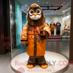 Mascottekarakter van een...
