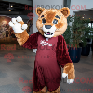 Mascot character of a...