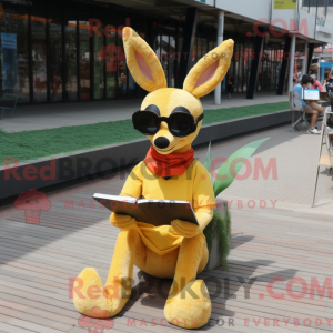 Mascot karakter van een...